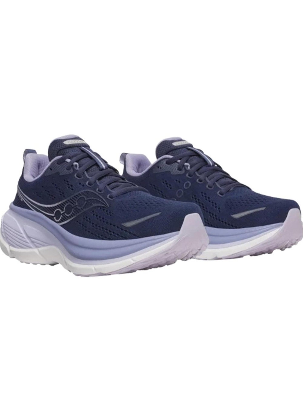 Saucony Women's Navy & Lavender Lace-Up Running Sneakers